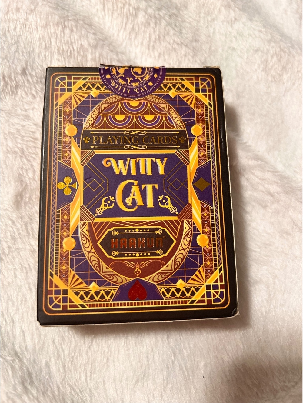 Haakum Witty Cat Playing Cards - Unique Artistic Design